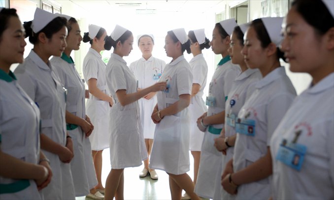 China boasts of 4m registered nurses, 3 nurses per 1,000 people