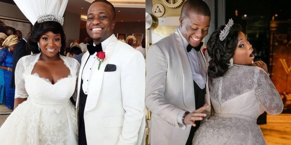 Image result for Toolz and Captain Demuren celebrate their 3rd wedding anniversary