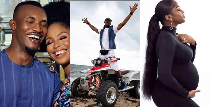 Image result for Gideon Okeke and wife are expecting a baby