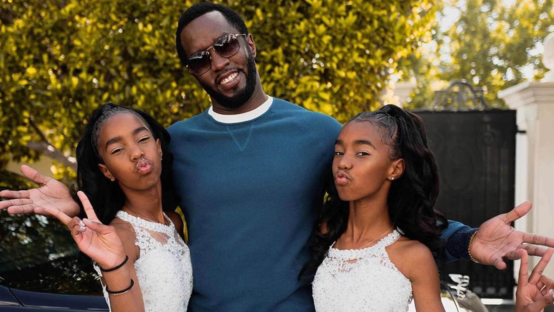 Image result for Diddy's twin daughters graduate photos