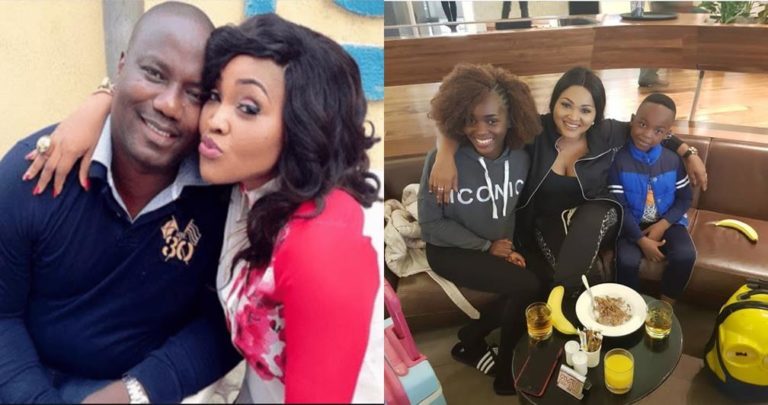 Image result for Mercy Aigbe's ex, Lanre Gentry wishes two of his children a happy birthday