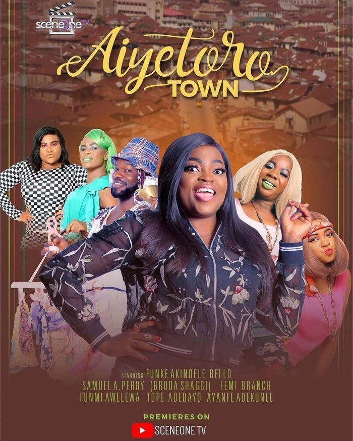 Funke Akindele launches new tv series, ”Aiyetoro Town”