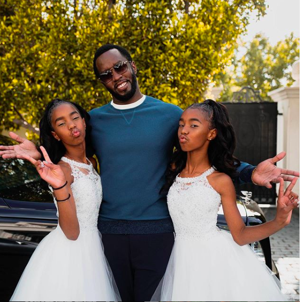 Image result for Diddy's twin daughters graduate from
