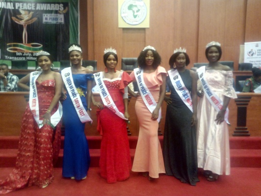 Some of the ‘Queens of Peace  Nigeria’ unveiled  by NGO Messengers of Peace to champion campaign for national peace
