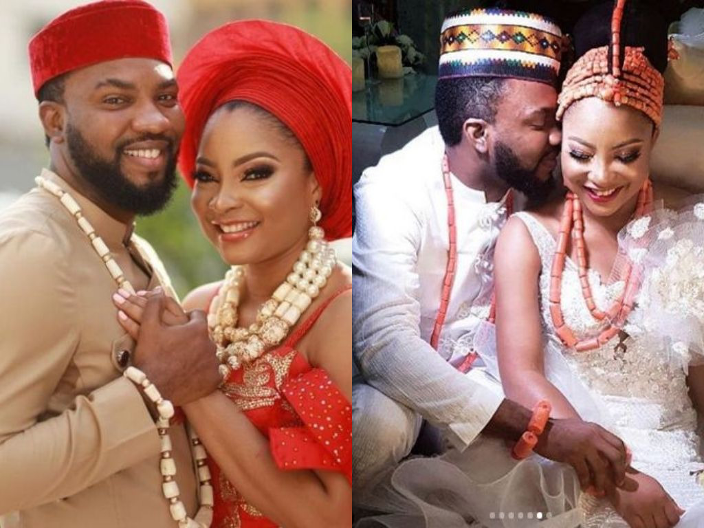 Image result for Ibrahim Suleiman and wife Ihuoma Linda Ejiofor