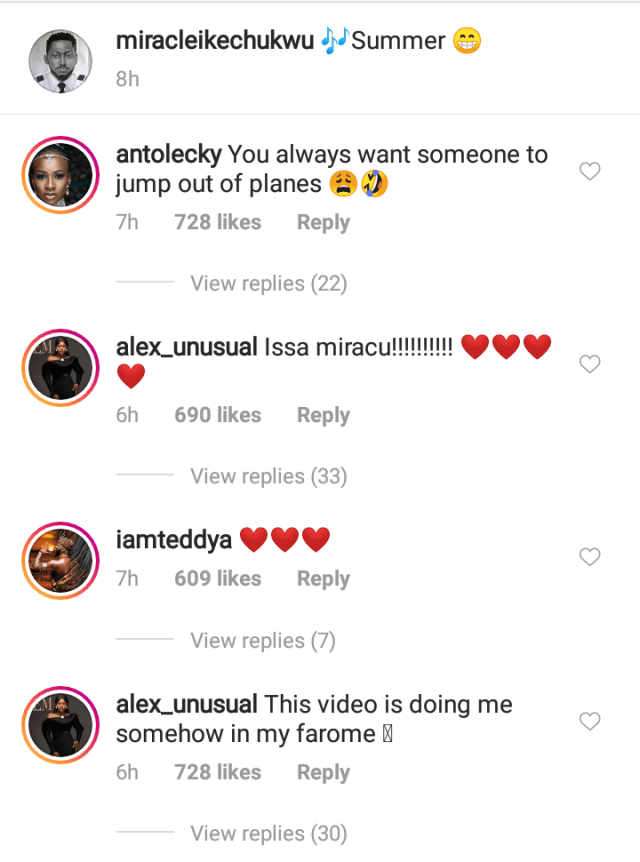 Miracle Ikechukwu Show Off His Girlfriend