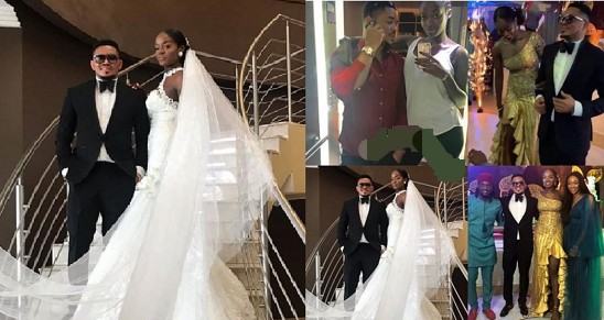 Image result for Smash of Bracket ties the knot in Lagos (photos)