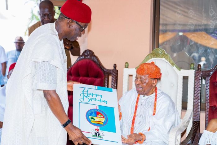 Delta state: Asaba will be greater – Okowa celebrates Asagba at 95