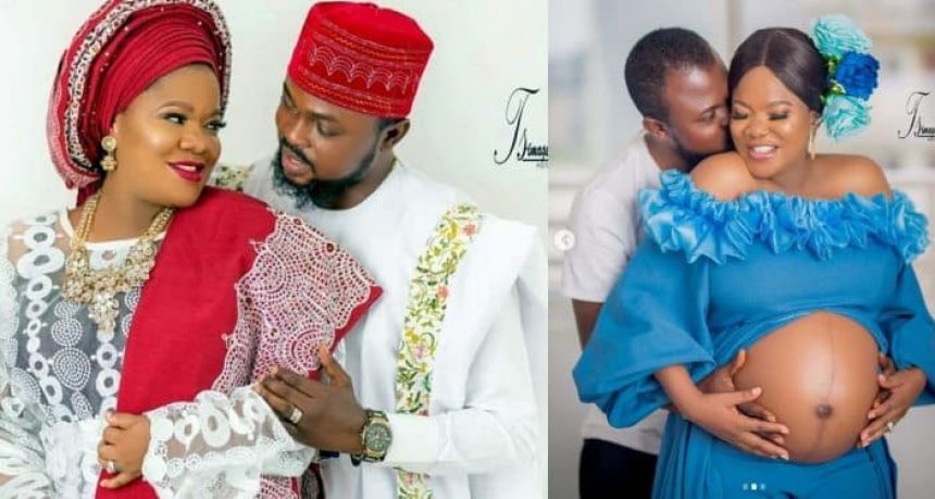 Toyin Abraham & Kolawole Ajeyemi name their son (photos from ceremony)
