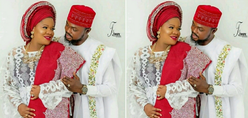 Toyin Abraham gets married to Kolawole Ajeyemi