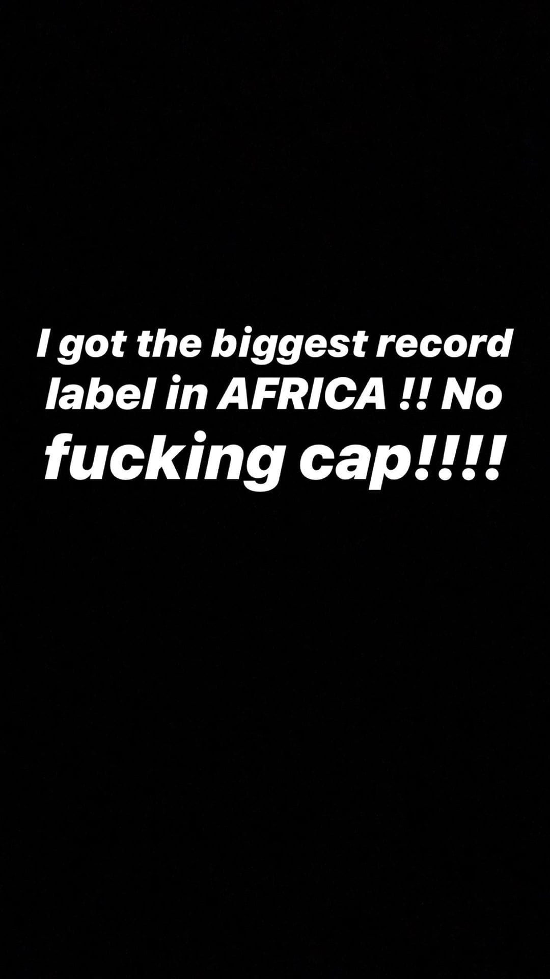Davido declares his record label the best in Africa