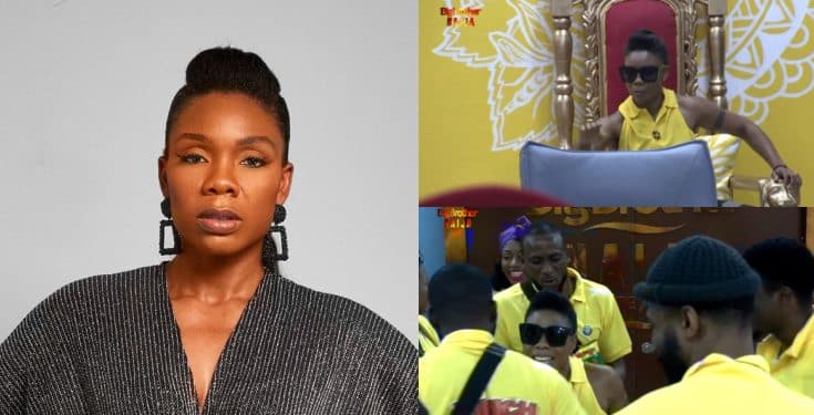 #BBNaija: Biggie pairs housemates as dancer, Kaffy pays surprise visit