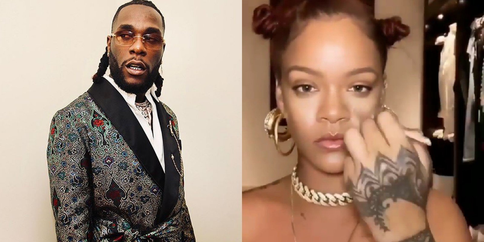 Image result for rihanna burna boy