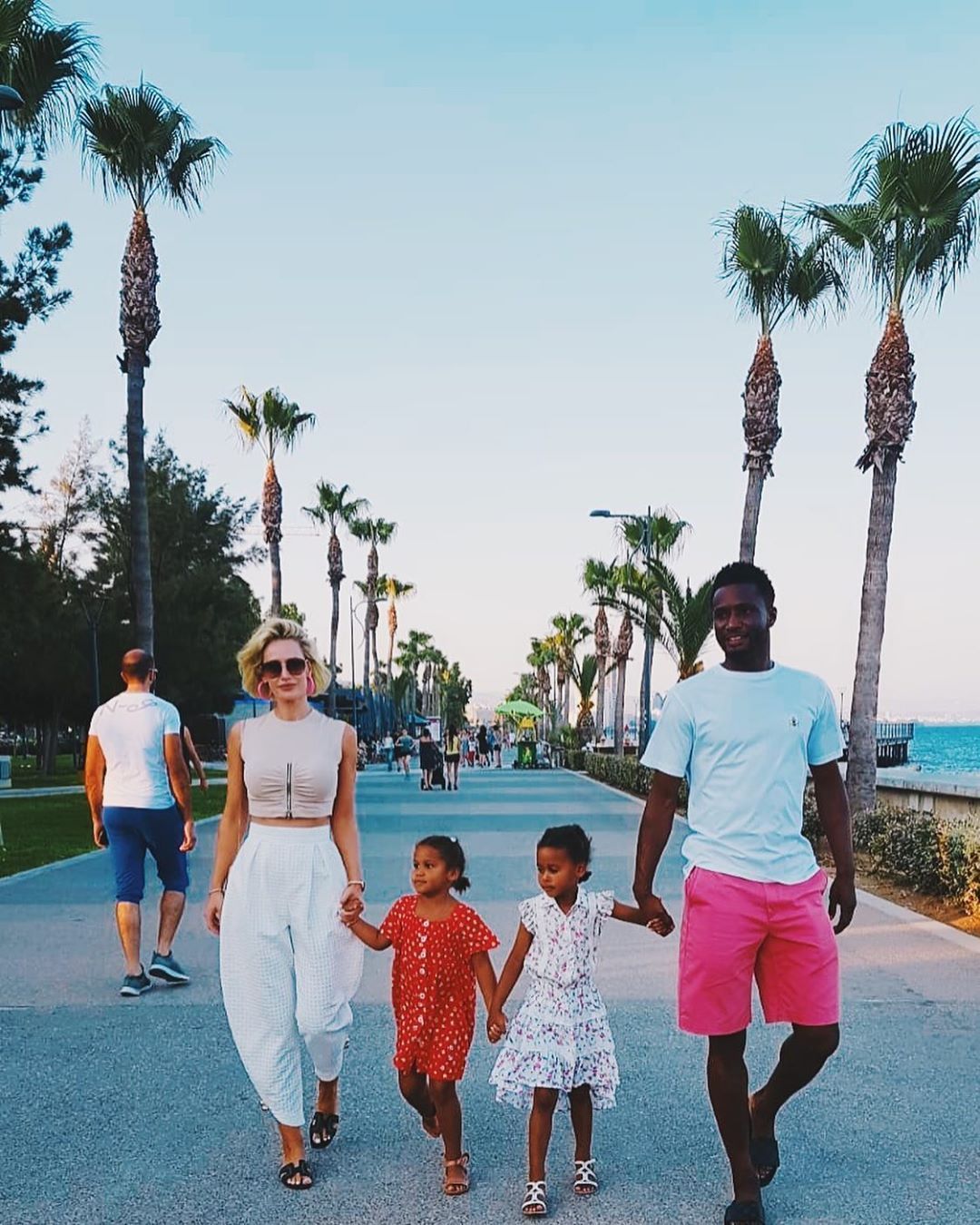 Mikel Obi’s partner Olga Diyachenko reacts to break-up rumour