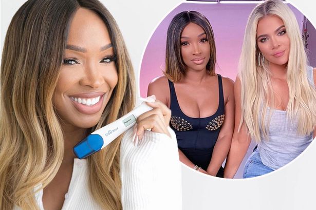 Khloe reacts as BFF, Malika Haqq is pregnant with her 1st child