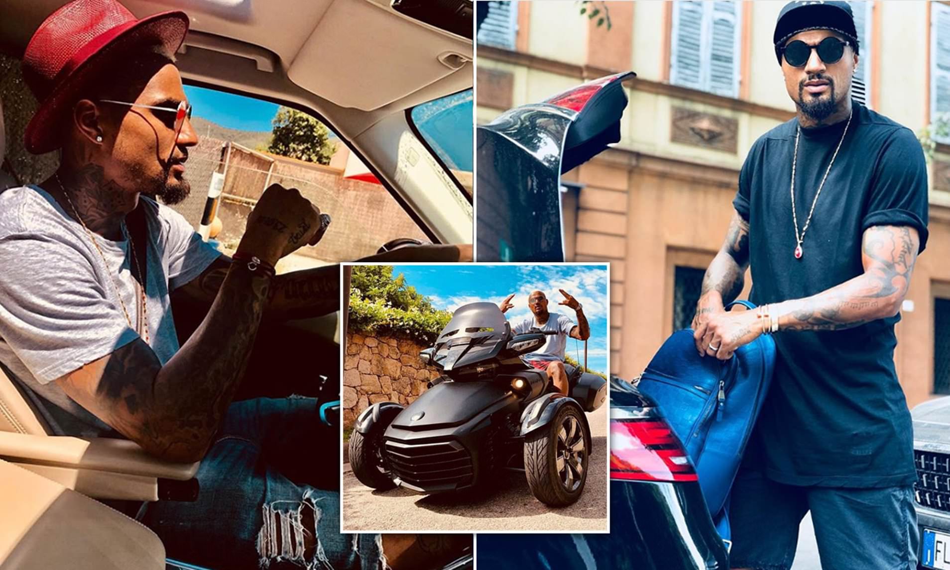 “I was an idiot, bought 3 cars in a day” – Kevin-Prince Boateng regrets