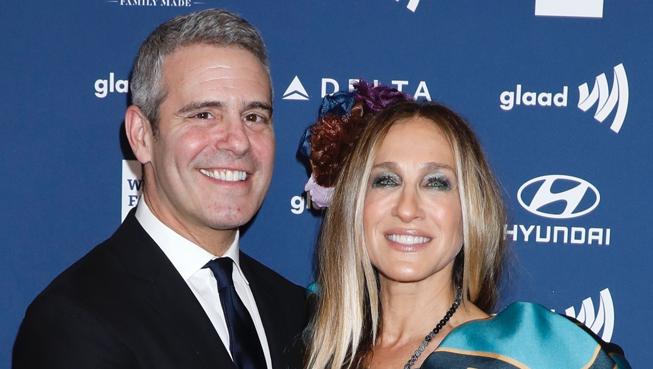 Image result for Best Pals! Sarah Jessica Parker, Andy Cohen's Dogs Bond While They're Away