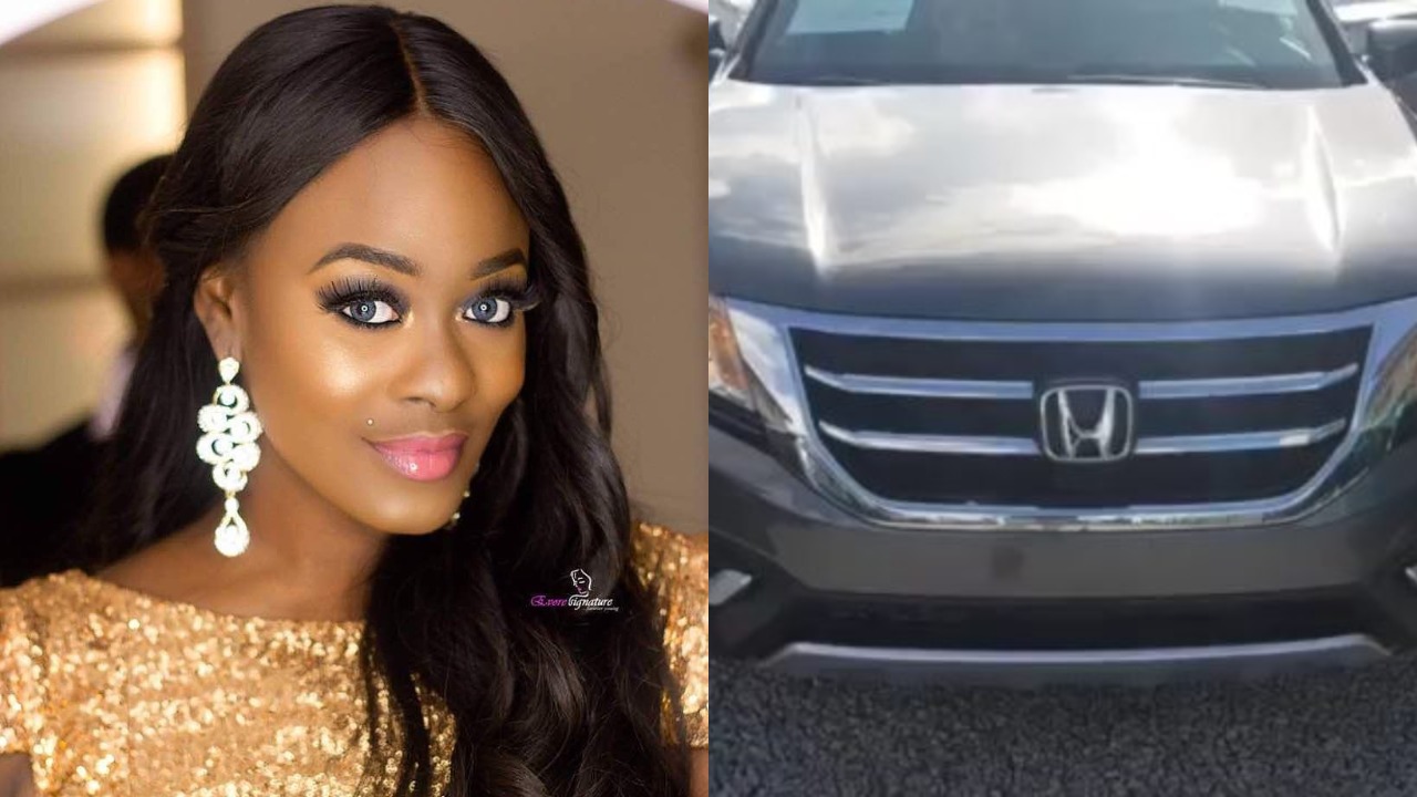 Ex #BBnaija Housemate, Uriel Oputa acquires a Honda Crosstour