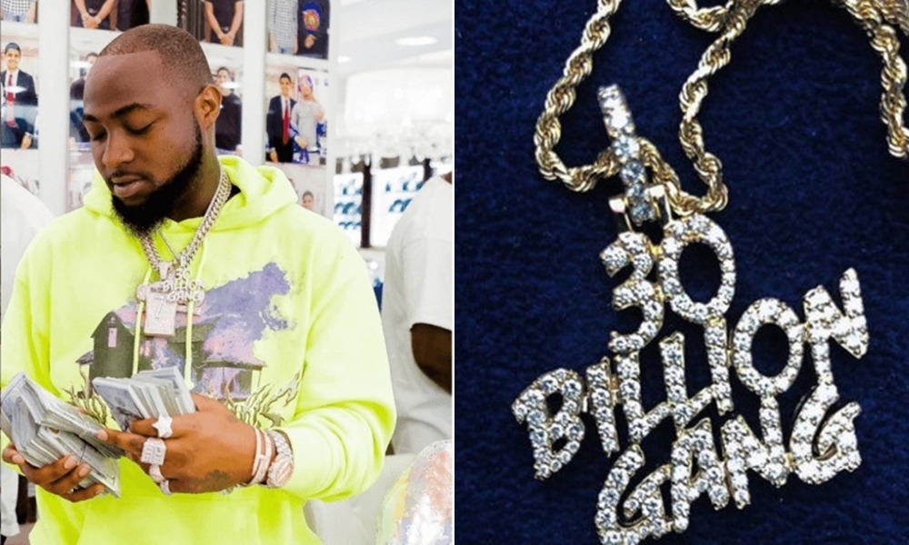 Image result for Davido 30BG Jewelleries Unborn Child