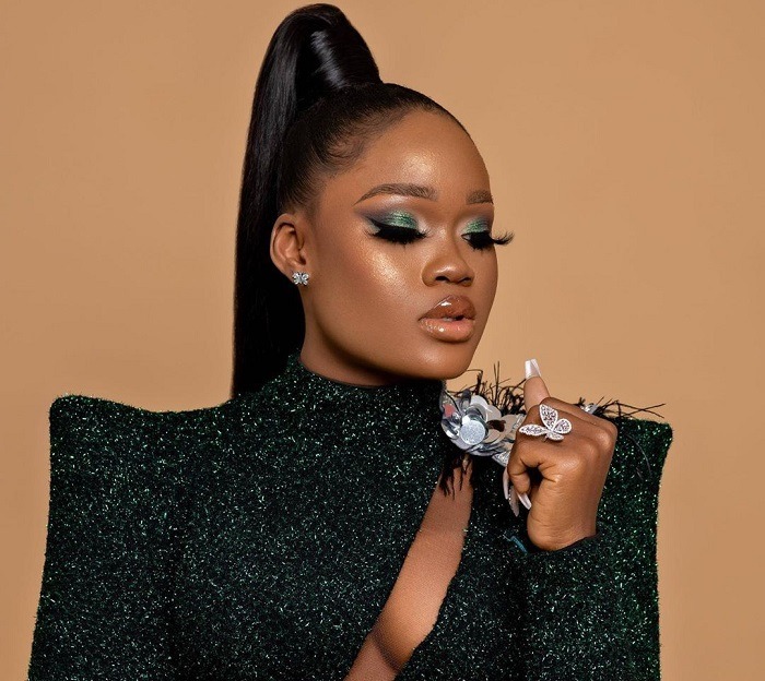 #BBNaija’s Cee-C returns ‘double wahala’ in stunning green outfit