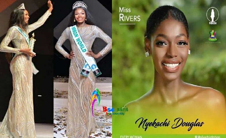 2019 MBGN: 21 yr-old Rivers State girl, Nyekachi Douglas wins pageant