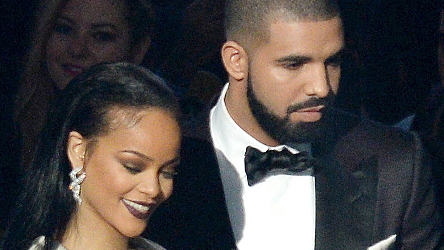 Rihanna hangs out with Ex-boyfriend, Drake at his 32nd birthday party
