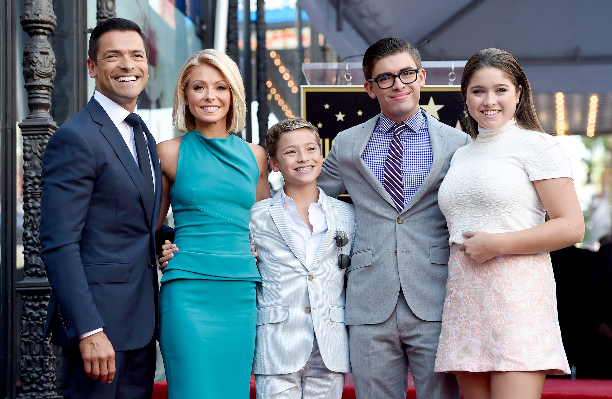 Kelly Ripa, 22 year-old son, Michael collaborate on film school project