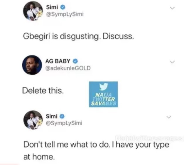 Simi And Adekunle Gold Fight On Twitter Over Semo & Gbegiri (3)