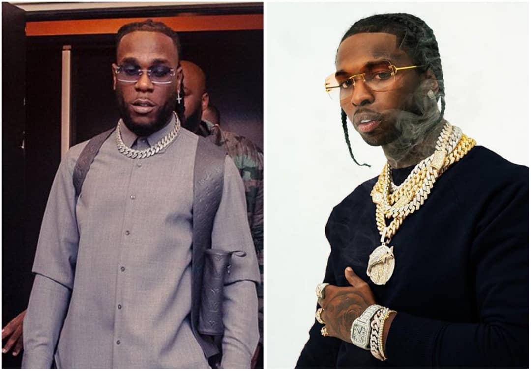 Burna Boy Shares Clip Of Late Pop Smoke Dancing To His Song “collateral Damage”