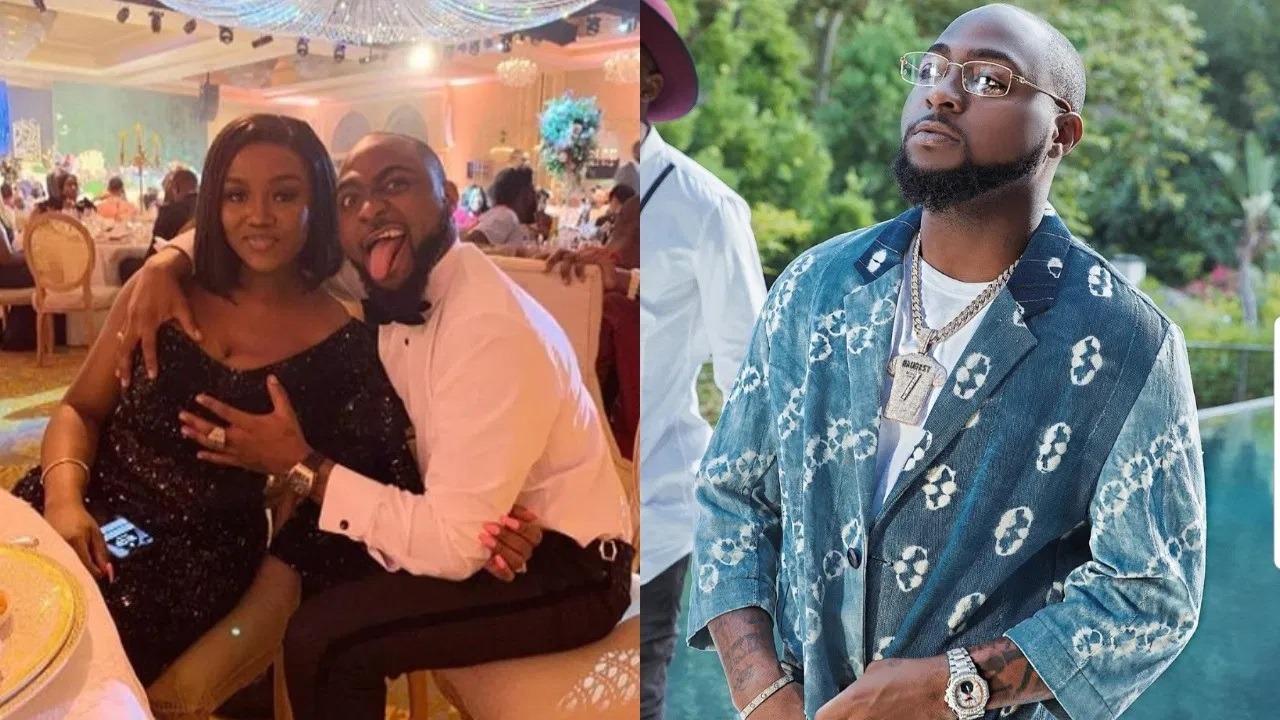 Davido & Chioma All Loved Up At Brother’s Wedding (photo)