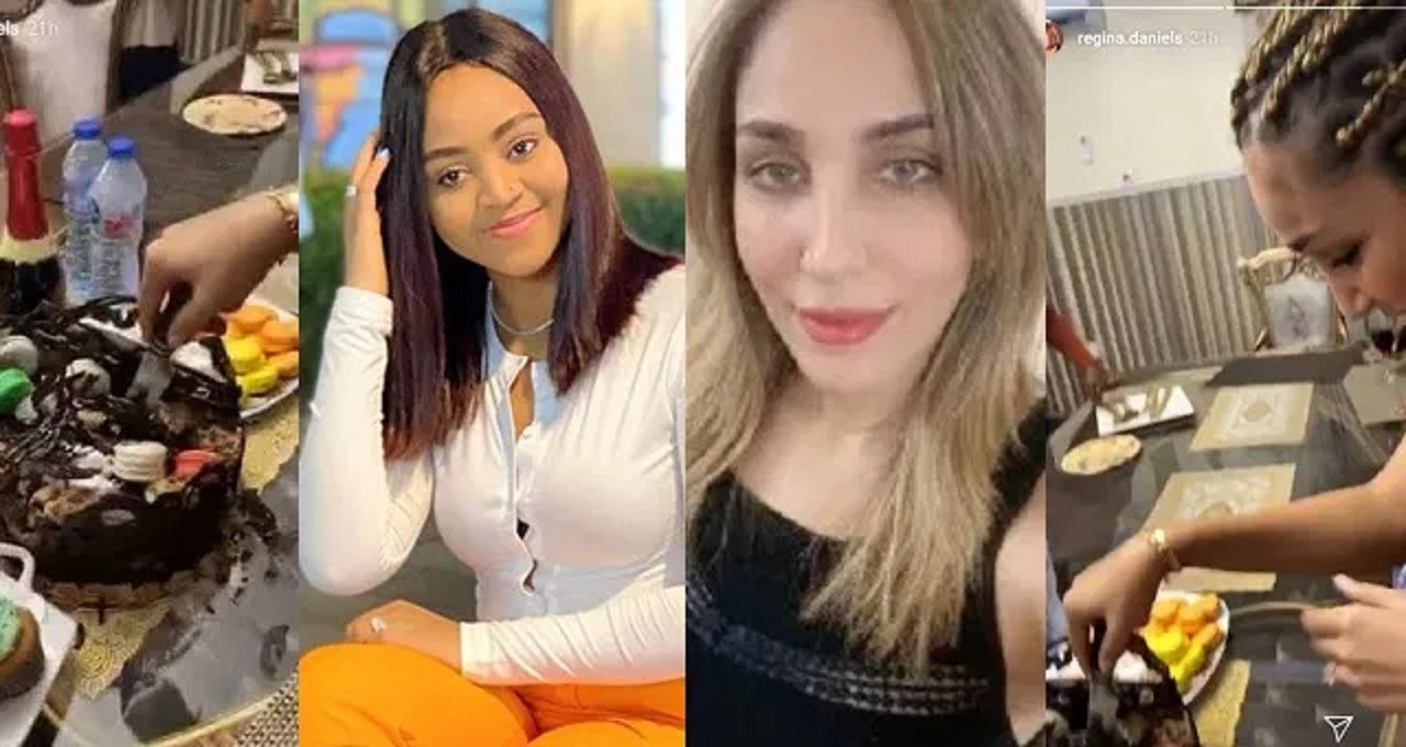 Regina Daniels Celebrates Her Husband’s Fifth Wife, Laila Nwoko On Her Birthday