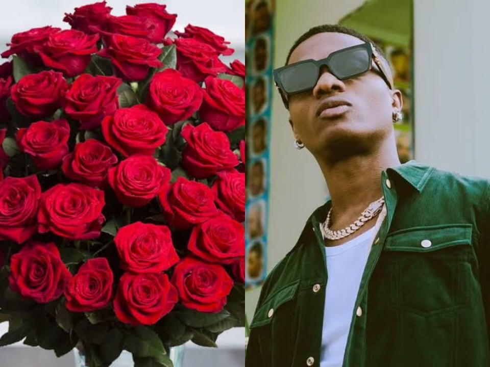 Singer, Wizkid Orders 100 Roses For His Mum On Valentine’s Day