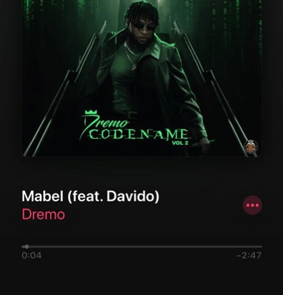 Dremo Mabel (ft. Davido) (prod. Milakeyzz)