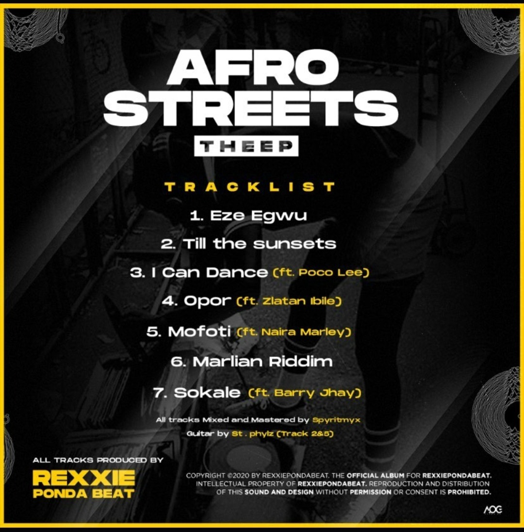 Rexxie “afrostreets” The Ep Back