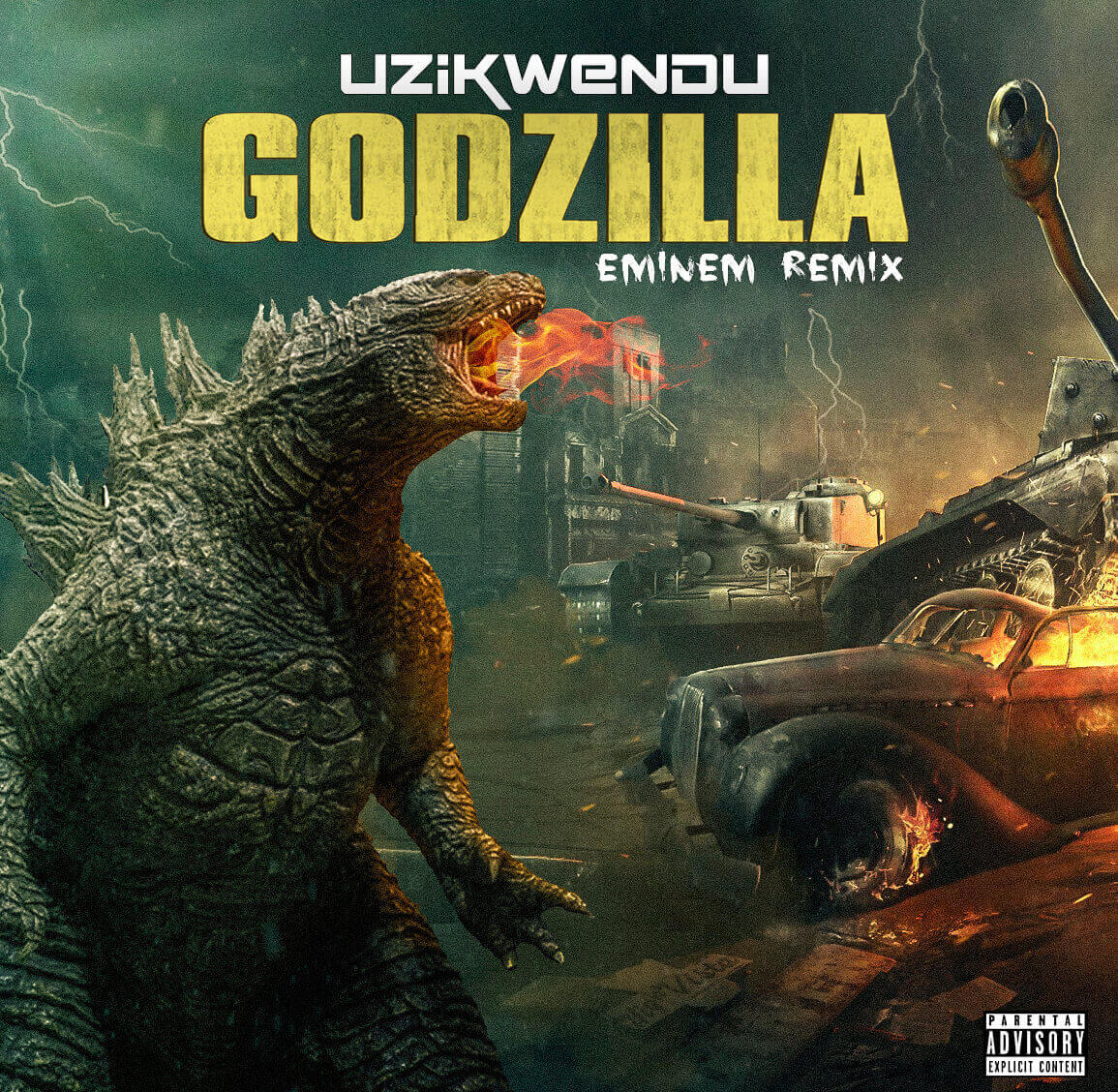 Uzikwendu Godzilla (eminem) Remix