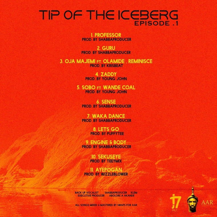9ice Tip Of The Iceberg Tracklist