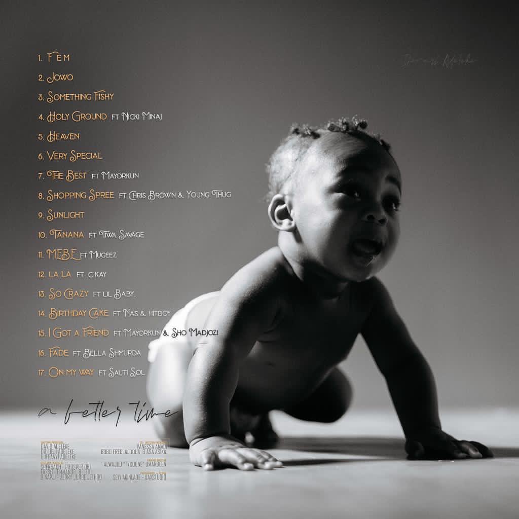 Davido A Better Time (tracklist)