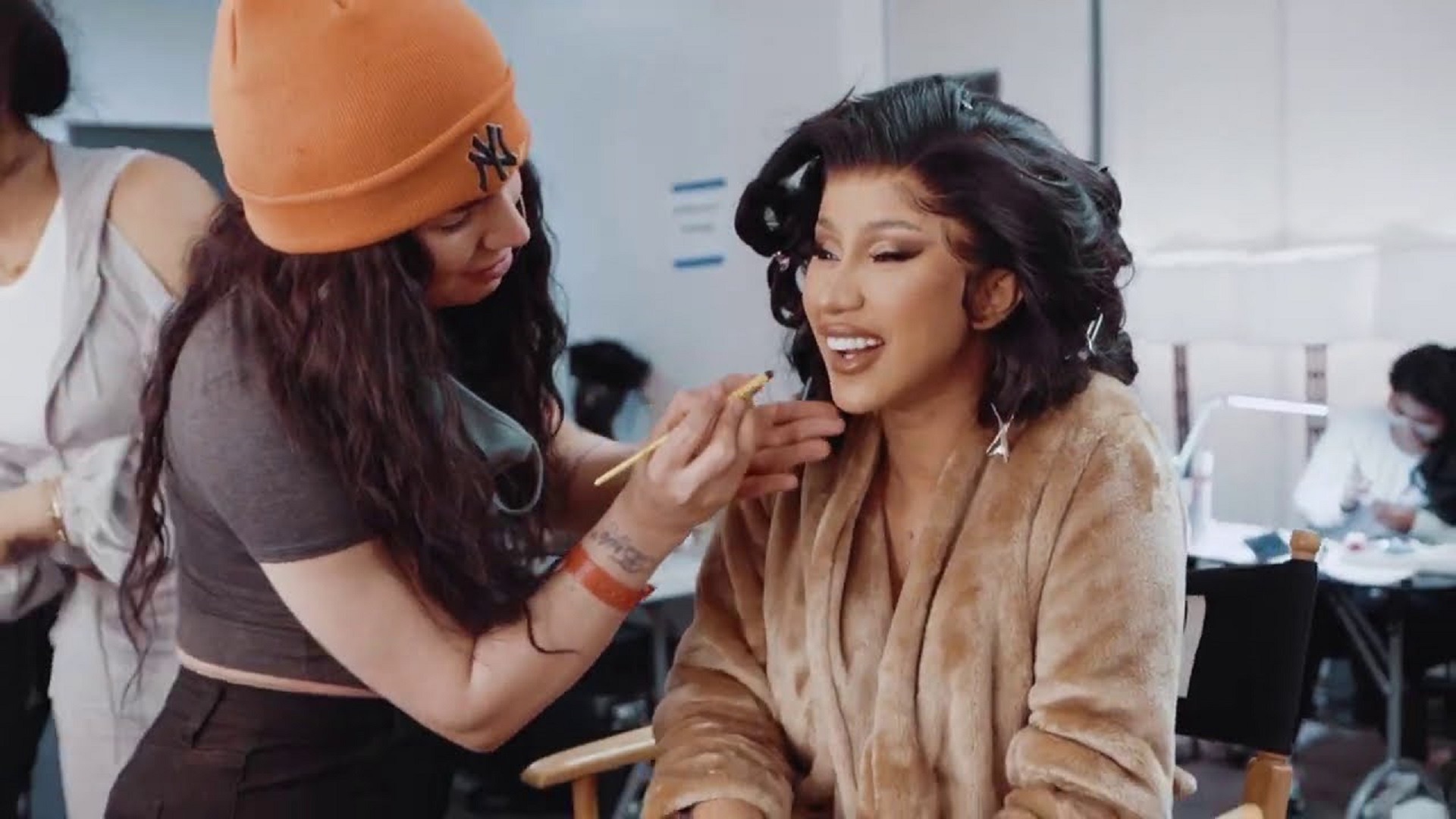 Behind The Scenes Of Cardi B’s “up” Music Video Shoot