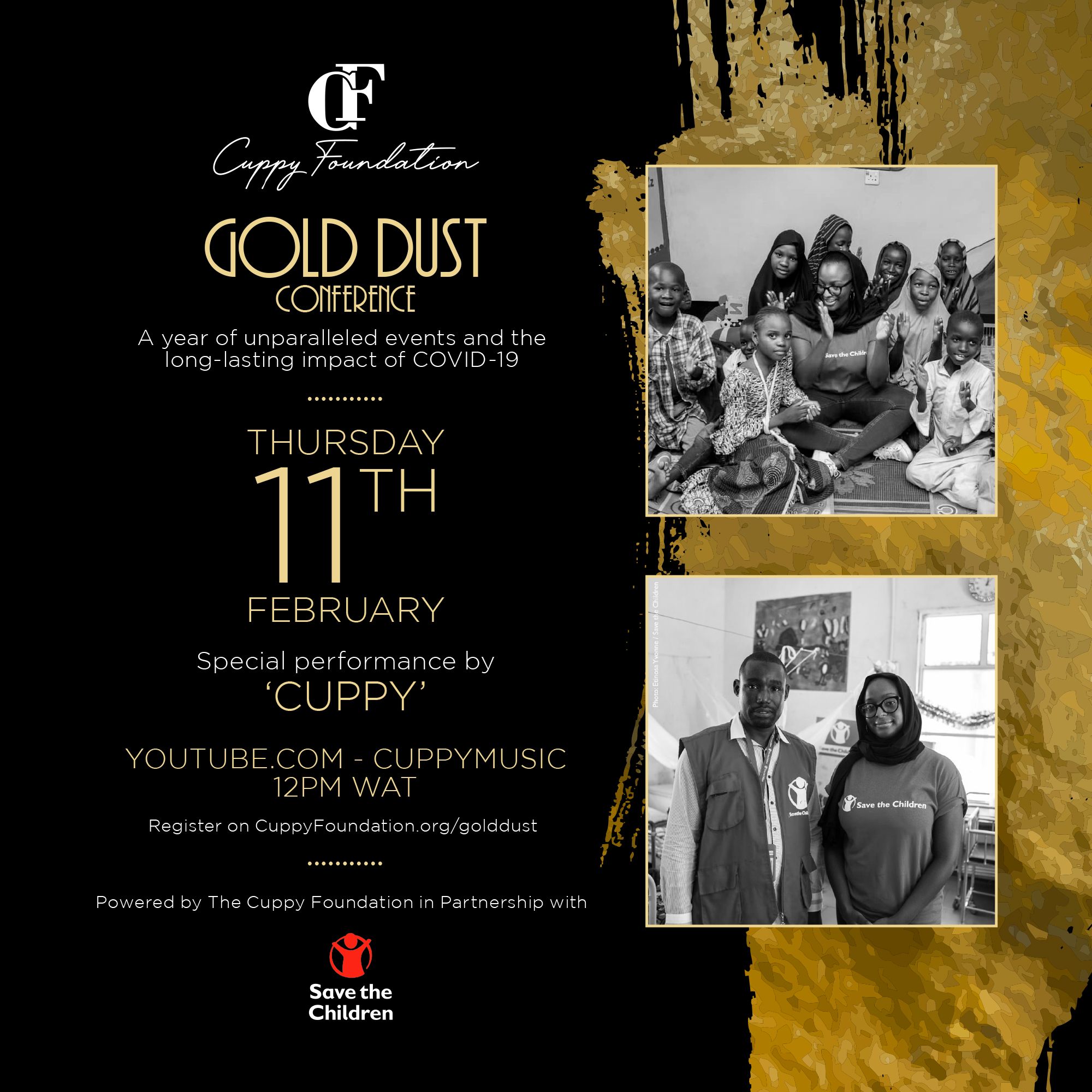 Cuppy announces first ever online conference, #CuppyGoldDust