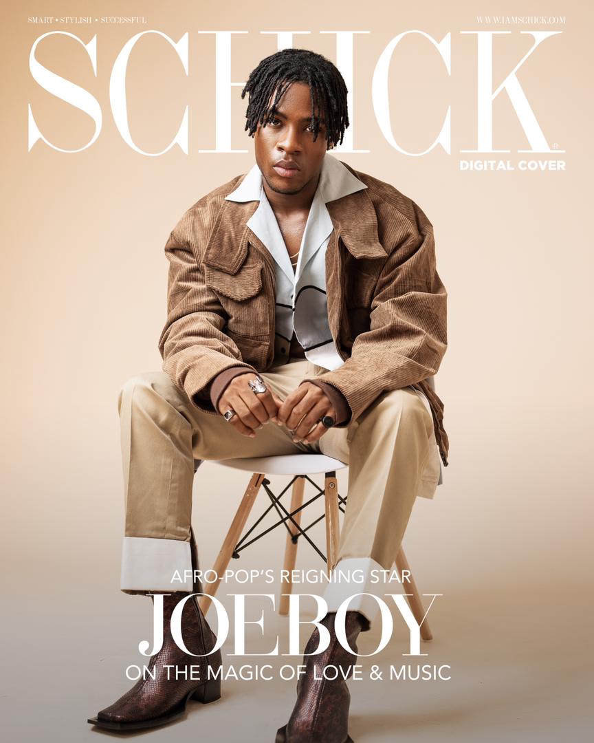 Joeboy Covers Schick Magazine