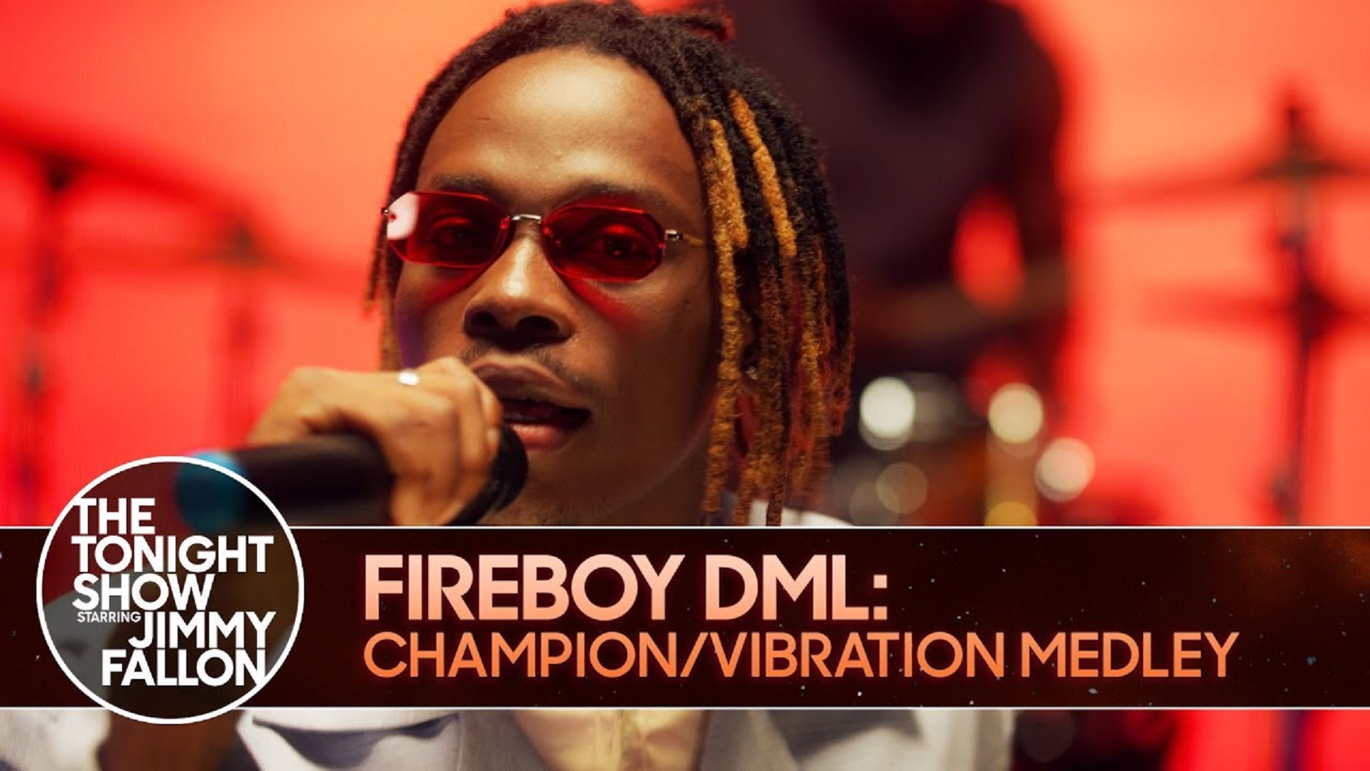The Tonight Show; Fireboy Dml Performs ‘champion’ & ‘vibration’