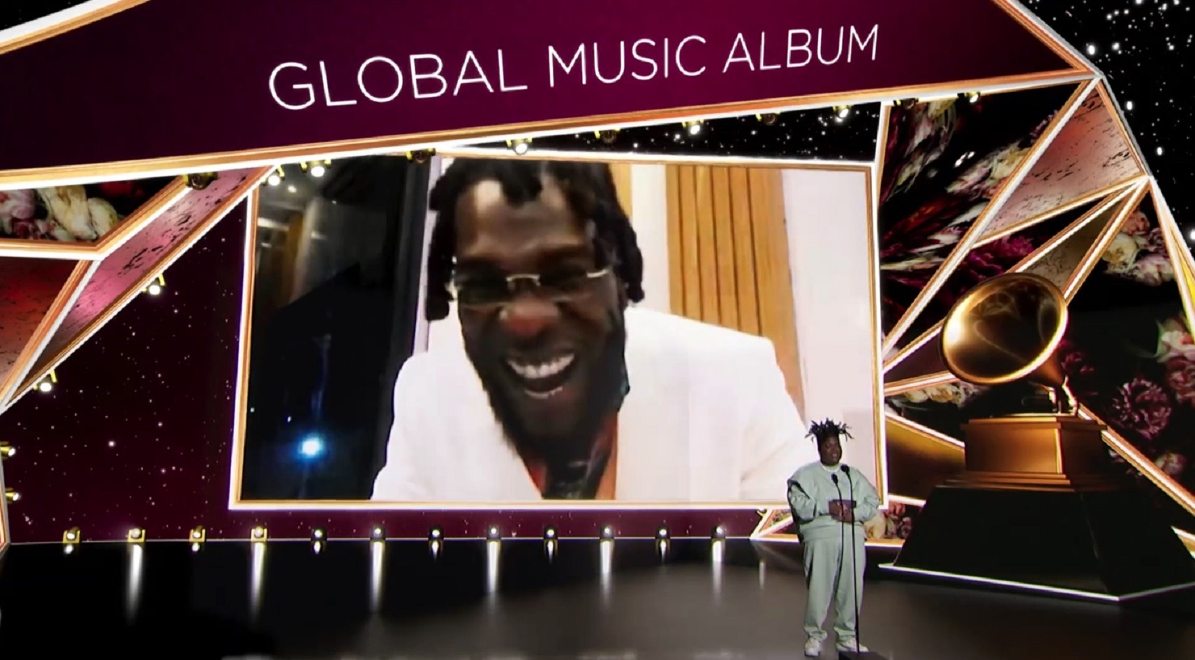 (burna Boy) Source Grammys