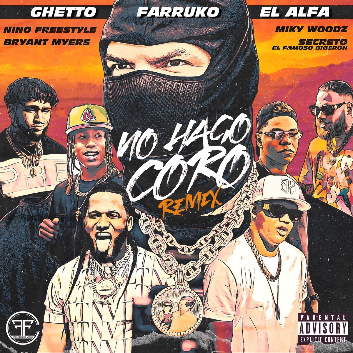 Farruko, Ghetto & El Alfa No Hago Coro (remix)