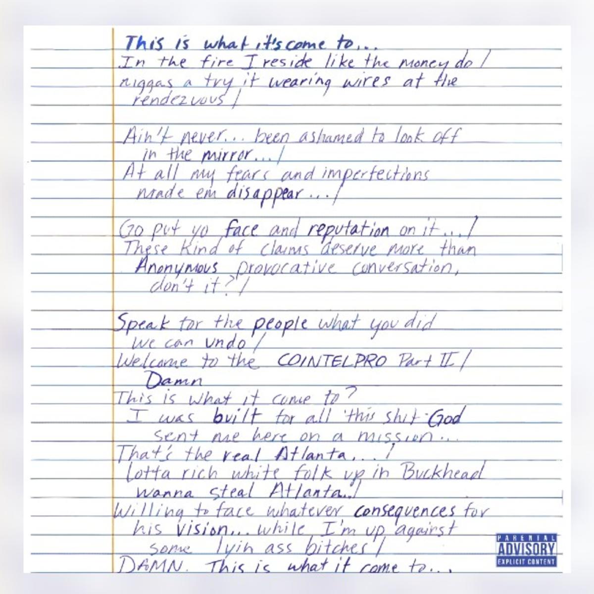 T.i. What It's Come To