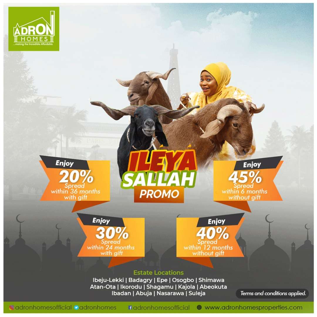 You Stand A Chance to Get 3 Rams in the Adron Ileya-Salah Promo
