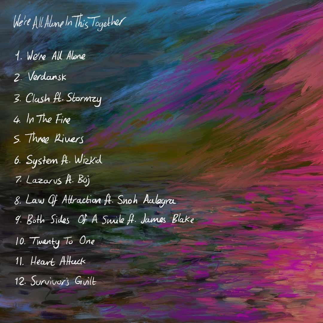 Dave We're All Alone In This Together Tracklist