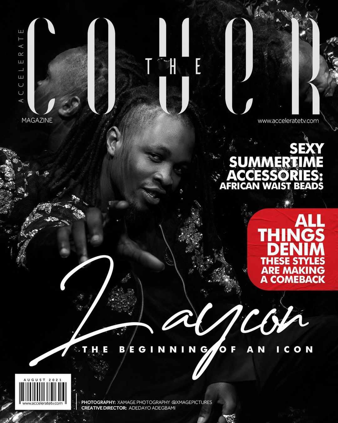 Laycon Features On Accelerate Tv’s “the Cover“ 2