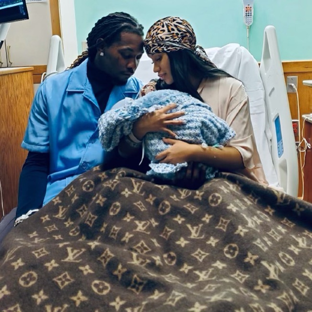 Cardi B & Offset Welcome Their First 'baby Boy' Together