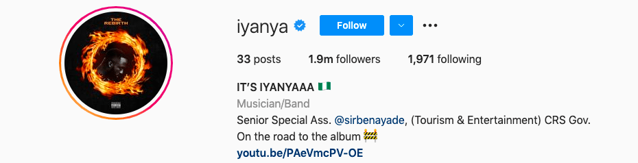 Iyanya Appointed Ssa 2