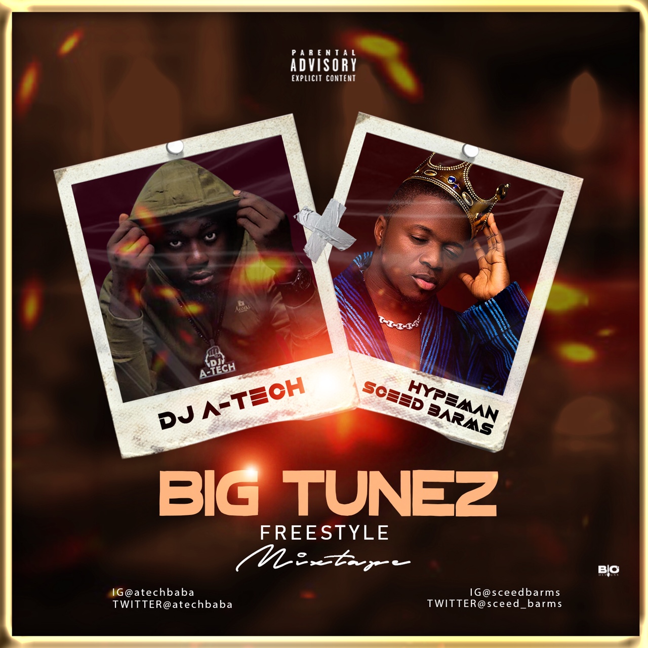 DJ A-Tech X Sceed Barms – Big Tunez Freestyle Mixtape (Audio)